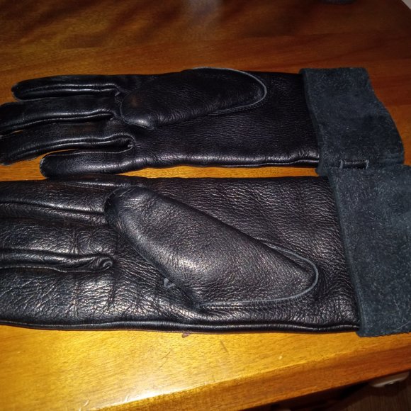 Roots Leather Gloves - Picture 3 of 8